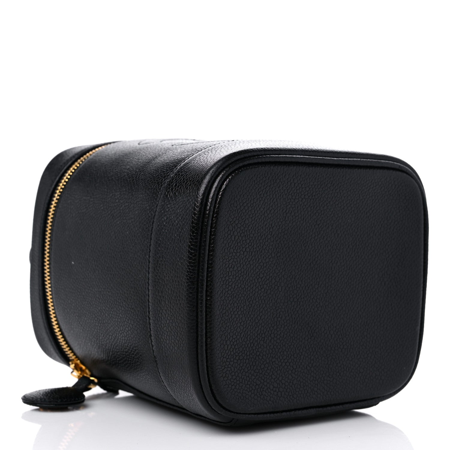 Chanel Caviar Vanity Cosmetic Case Black 4 of 9