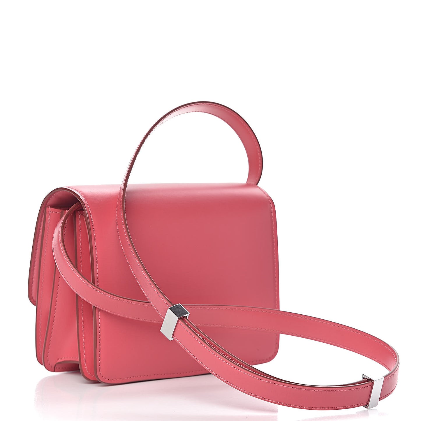 Box Calfskin Small Classic Box Flap Bag Bubble