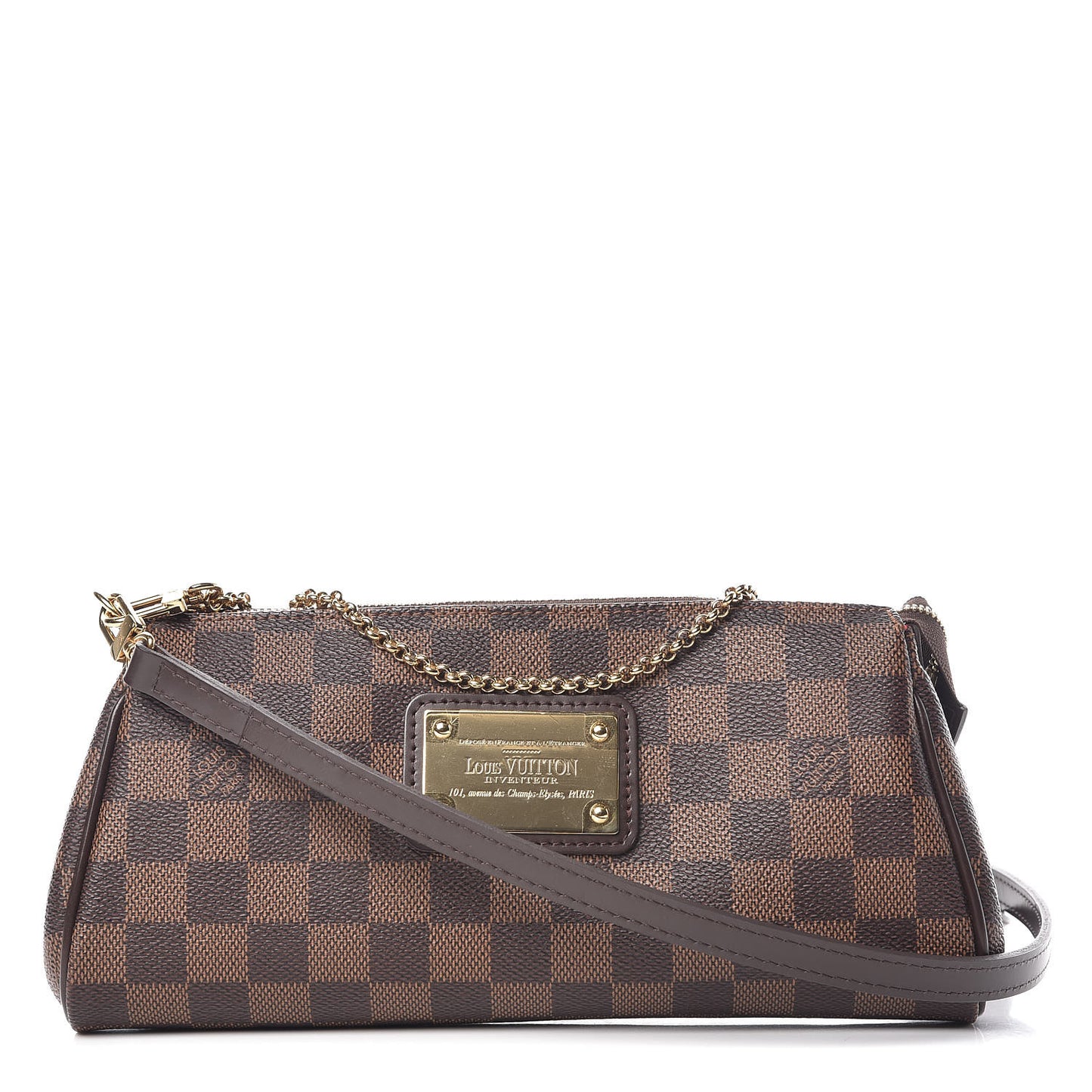 Damier Ebene Eva Clutch