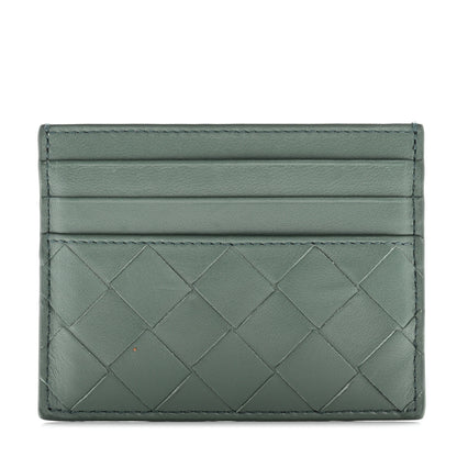 Bottega Veneta Nappa Intrecciato Card Holder Aloe 1 of 7