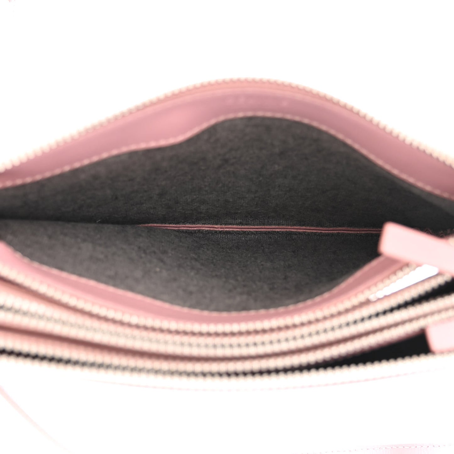 Lambskin Small Trio Crossbody Bag Antique Rose