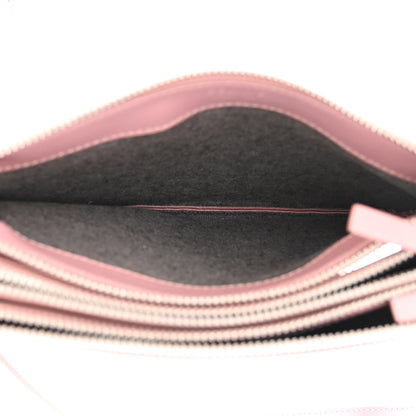 Celine Lambskin Small Trio Crossbody Bag Antique Rose 7 of 13