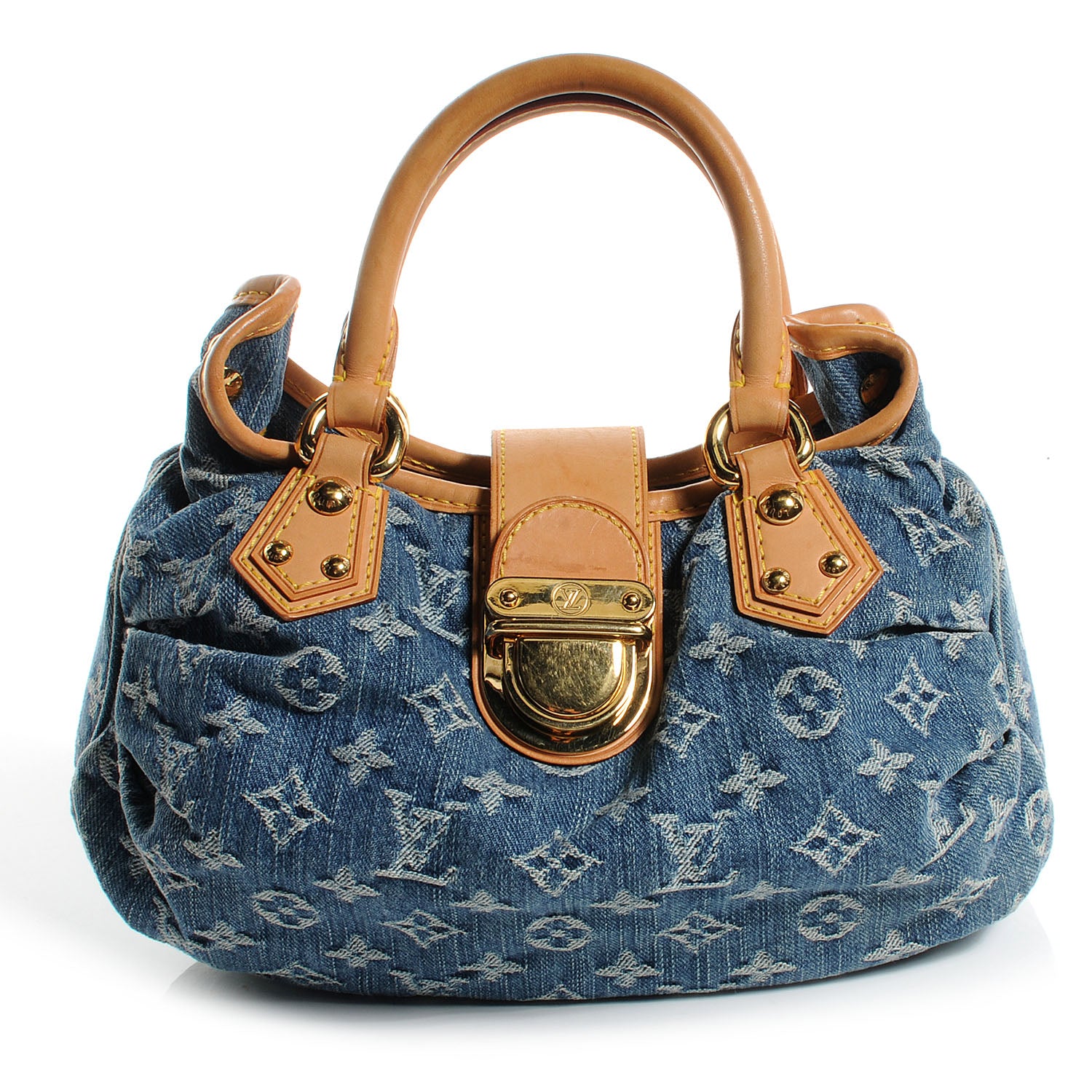 Louis Vuitton Denim Pleaty Blue 1 of 7