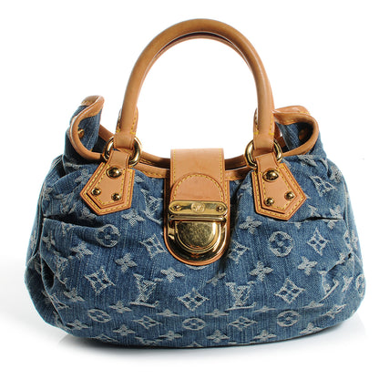 Louis Vuitton Denim Pleaty Blue 1 of 7