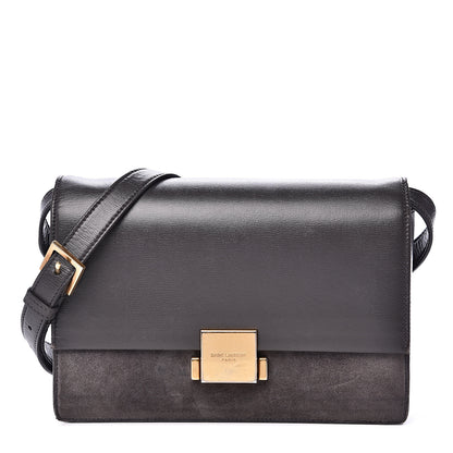 Saint Laurent Smooth Calfskin Suede Medium Bellechasse Grey 1 of 20