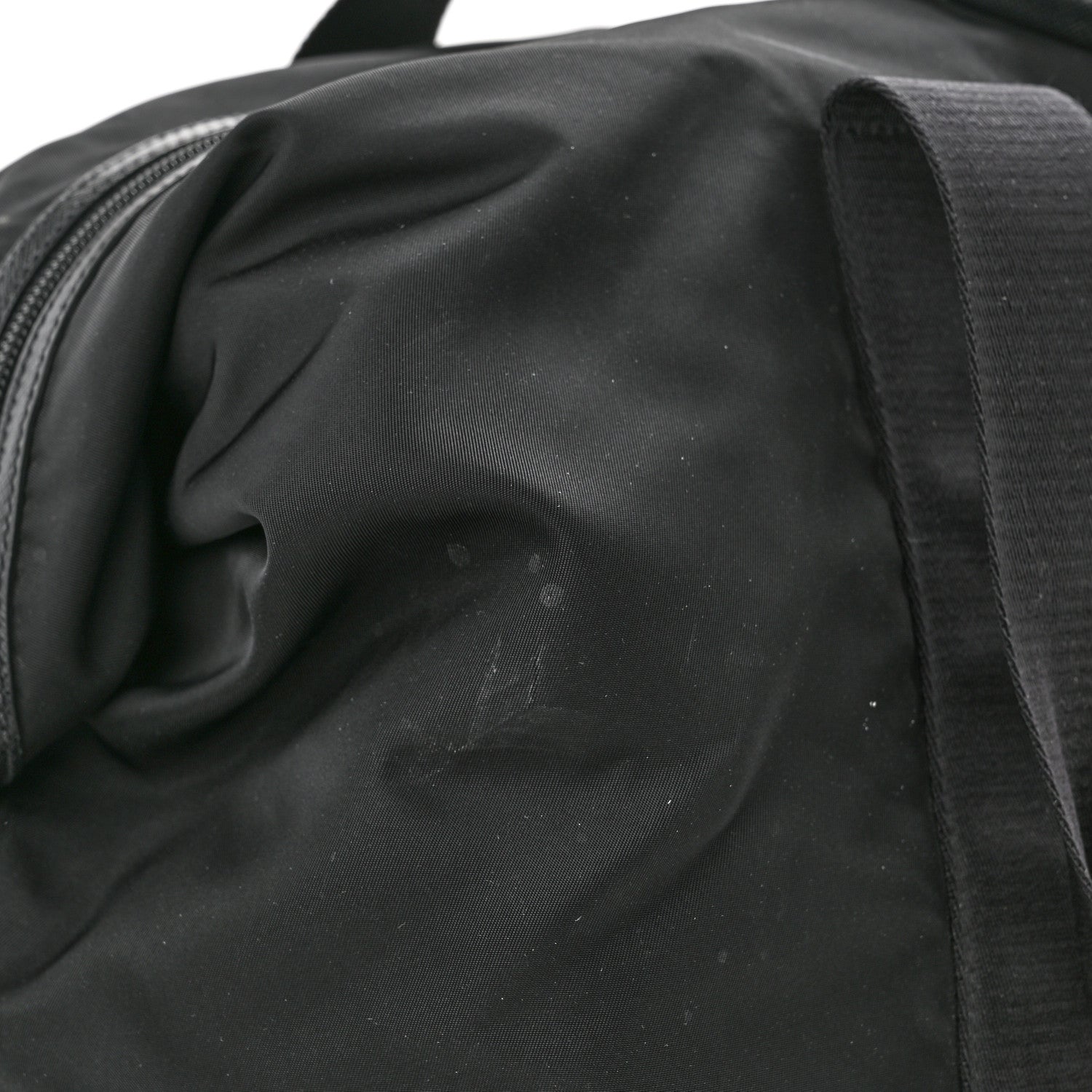 Prada Tessuto Nylon Saffiano Carry On Travel Bag Black 11 of 12