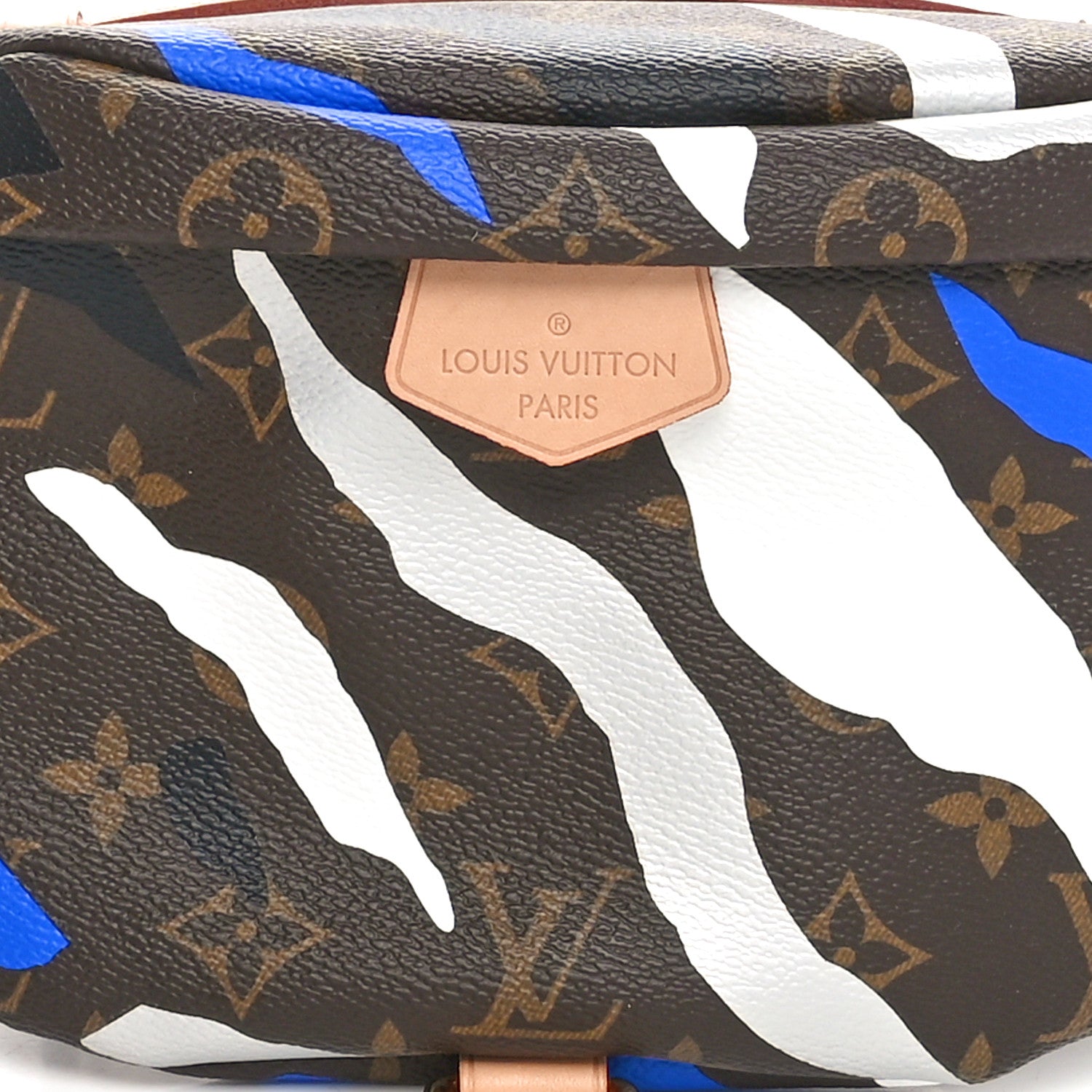 Louis Vuitton x LOL Monogram Bumbag Blue Silver 7 of 9