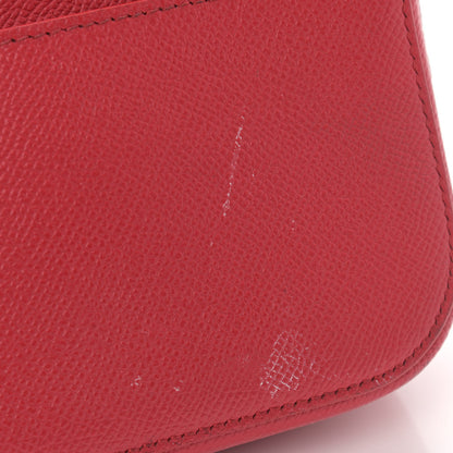 Balenciaga Signature Grained Calfskin Logo XS Ville Camera Bag Rouge Lantern Black 10 of 12