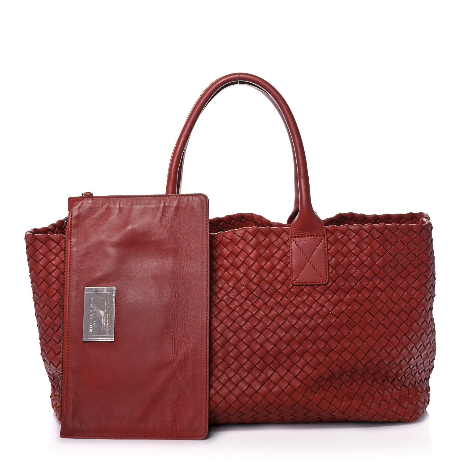 Bottega Veneta Nappa Intrecciato Medium Cabat Rust 1 of 9