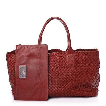 Bottega Veneta Nappa Intrecciato Medium Cabat Rust 1 of 9