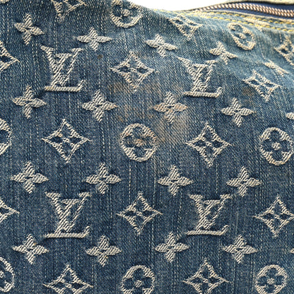 Louis Vuitton Monogram Denim Baggy PM Blue Blue 12 of 12
