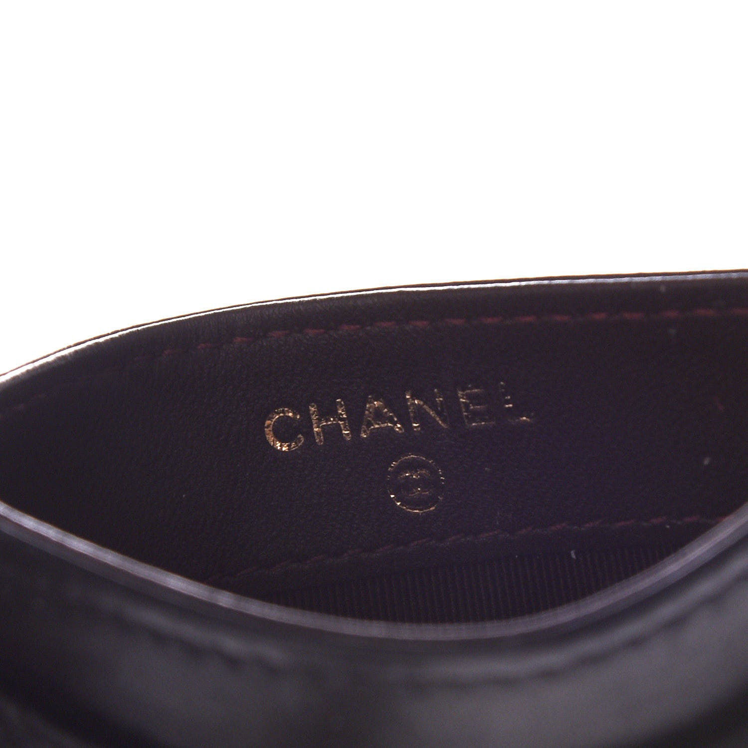 Chanel Lambskin Quilted Card Holder Black 6 of 9