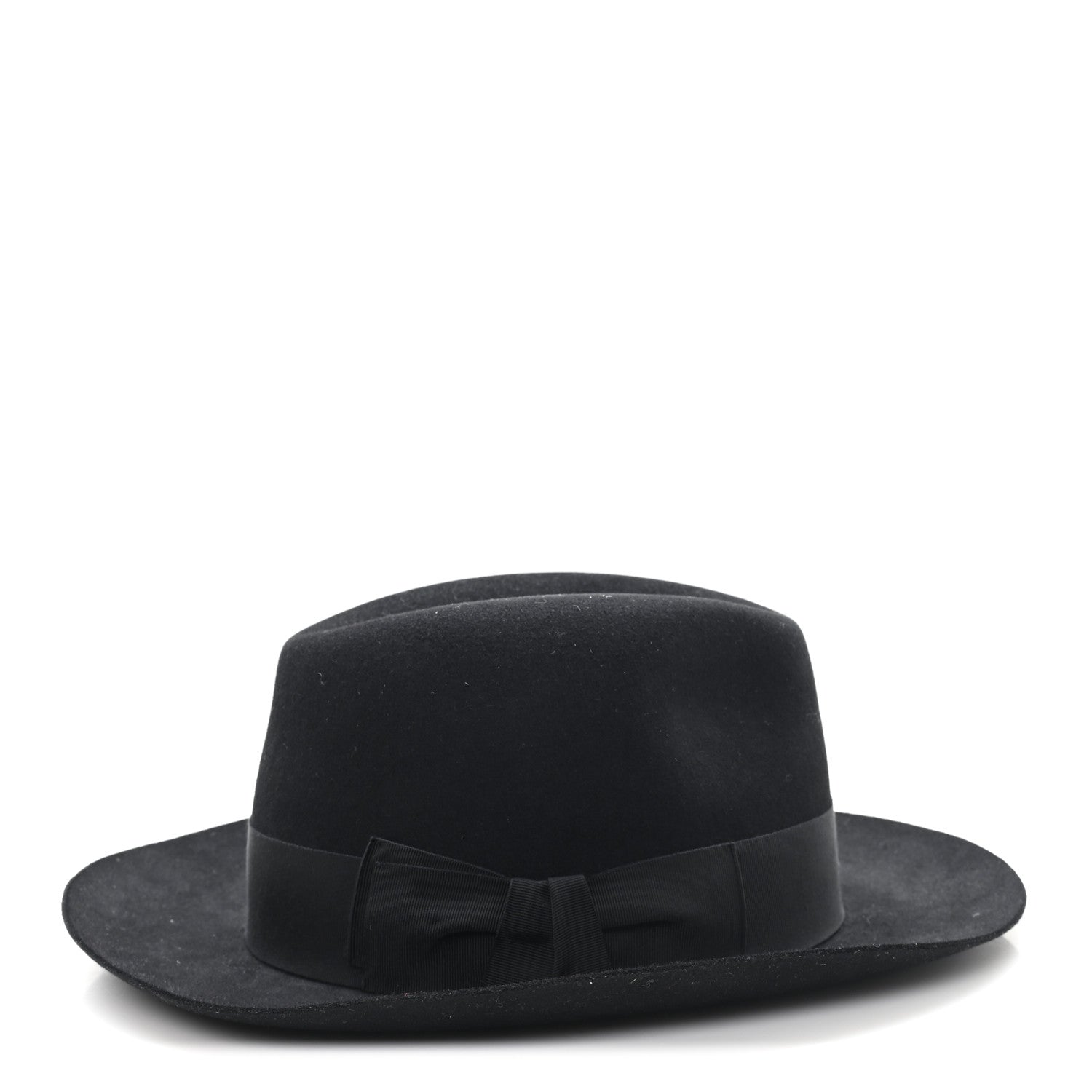Hermes Feutre Silk Hat 59 Black 4 of 10