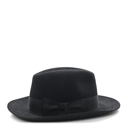 Hermes Feutre Silk Hat 59 Black 4 of 10