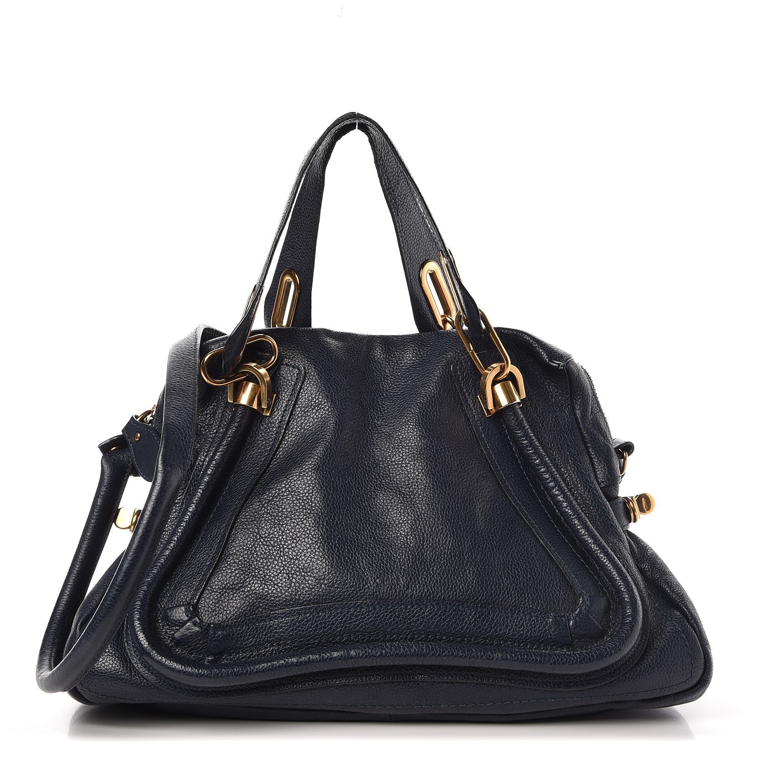 Chloe Calfskin Medium Paraty Navy 1 of 17