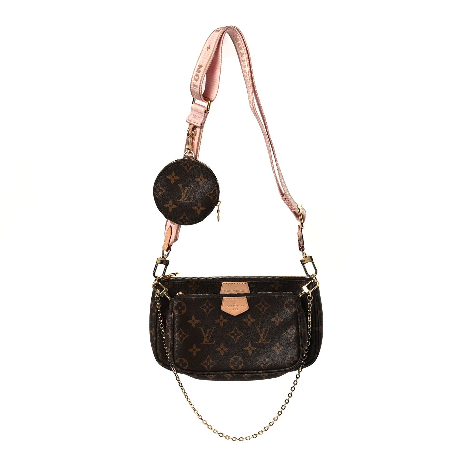 Louis Vuitton Monogram Multi Pochette Accessories Rose Clair 1 of 9