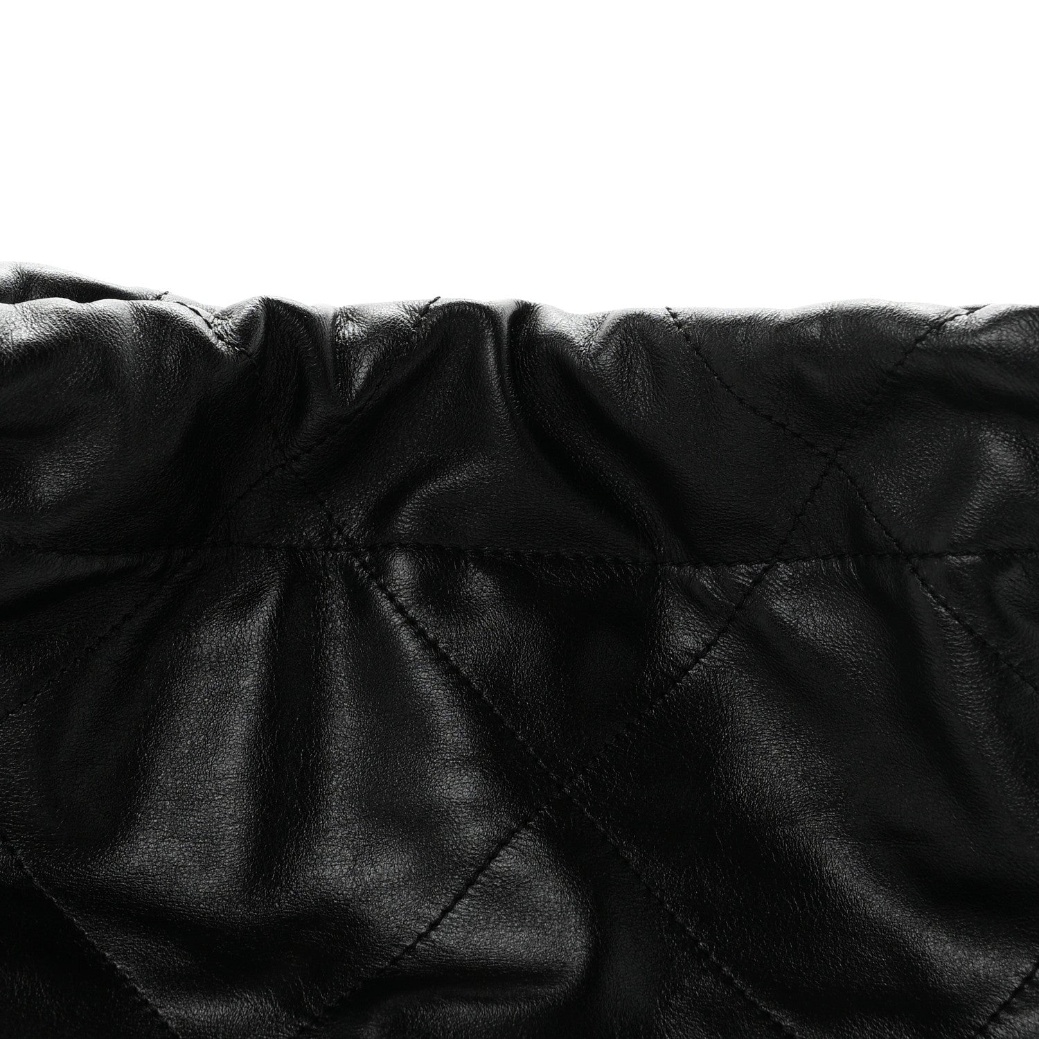 Chanel Shiny Calfskin Quilted Small Chanel 22 Black 9 of 11