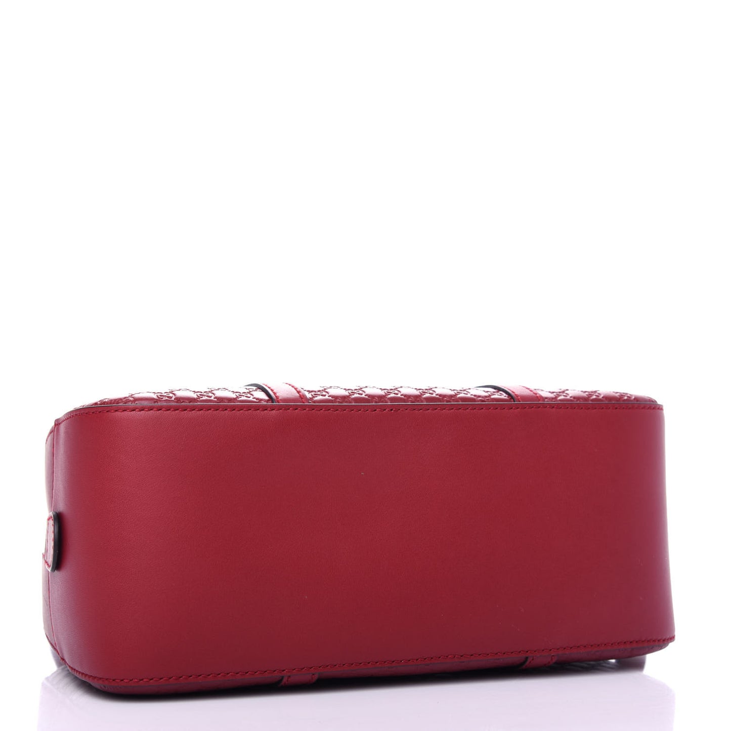 Soft Microguccissima Medium Crossbody Bag Rosso