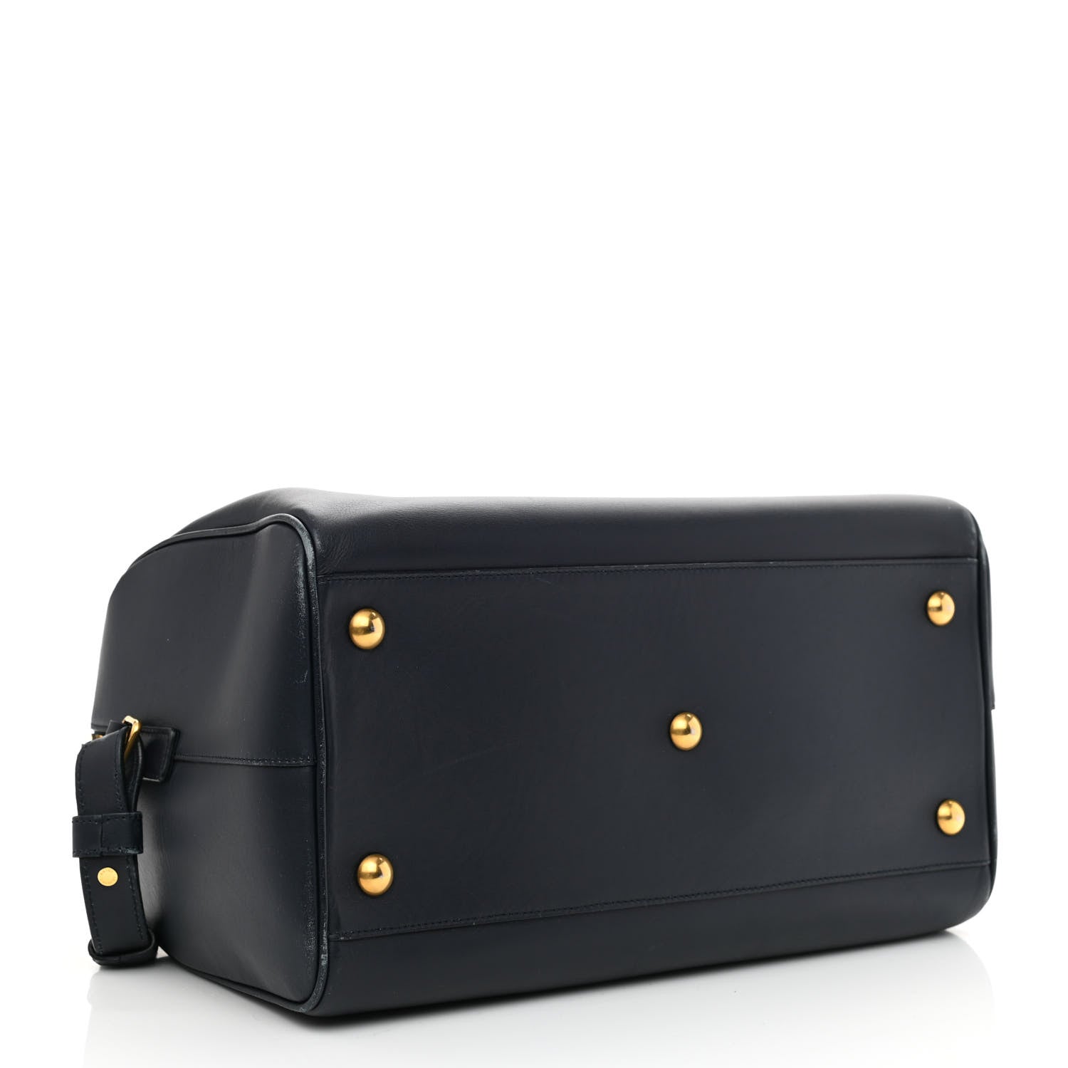 Saint Laurent Calfskin Classic Duffle 6 Marine 4 of 13