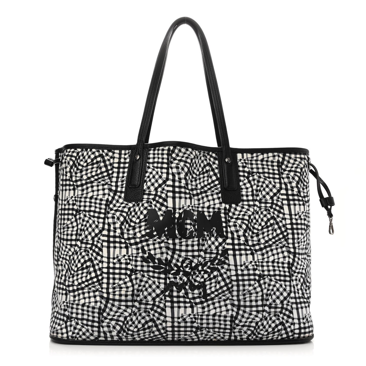 Visetos Large Liz Reversible Shopper Tote Black