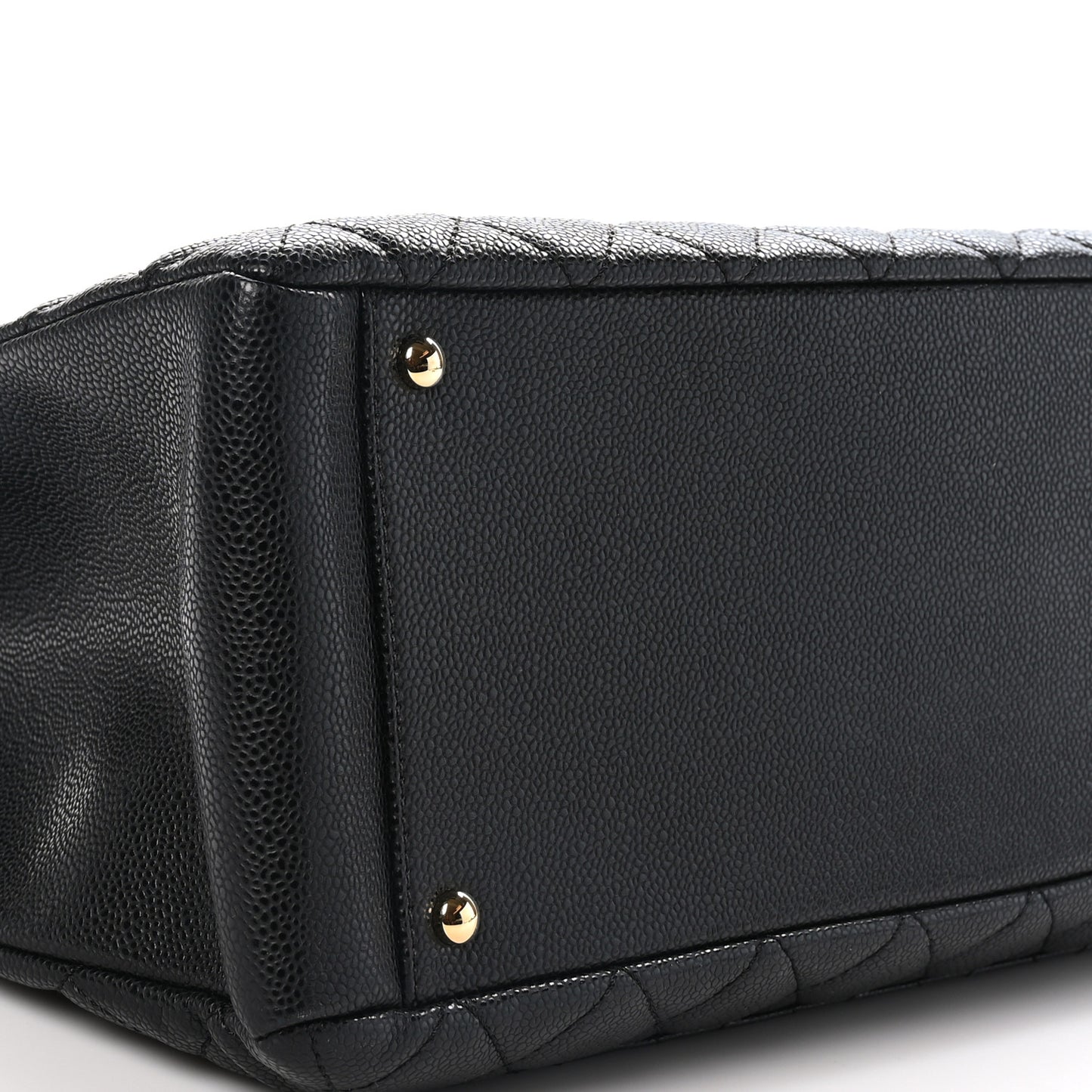 Caviar Quilted XL Grand Shopping Tote GST Black
