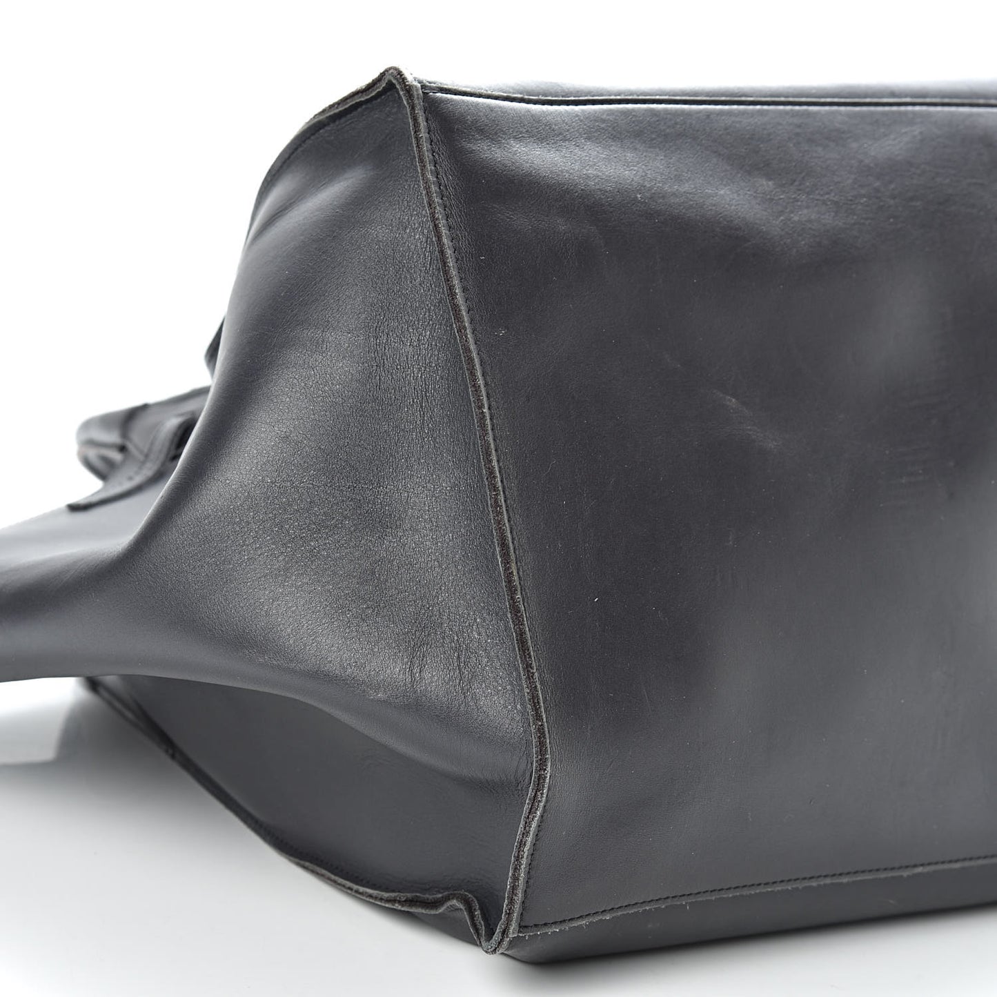 Smooth Calfskin Medium Big Bag Liquorice
