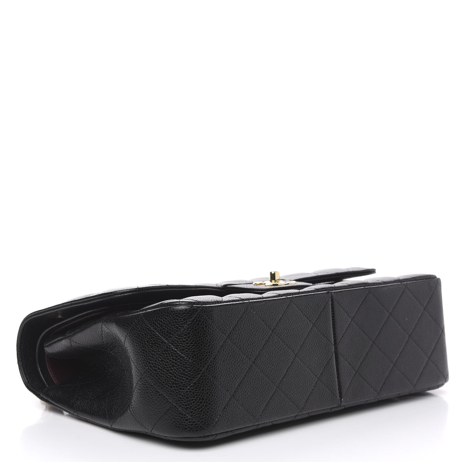 Chanel Caviar Quilted Jumbo Double Flap Black 4 of 10