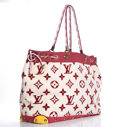 Louis Vuitton Cotton Monogram Eponge Cabas 3 of 7