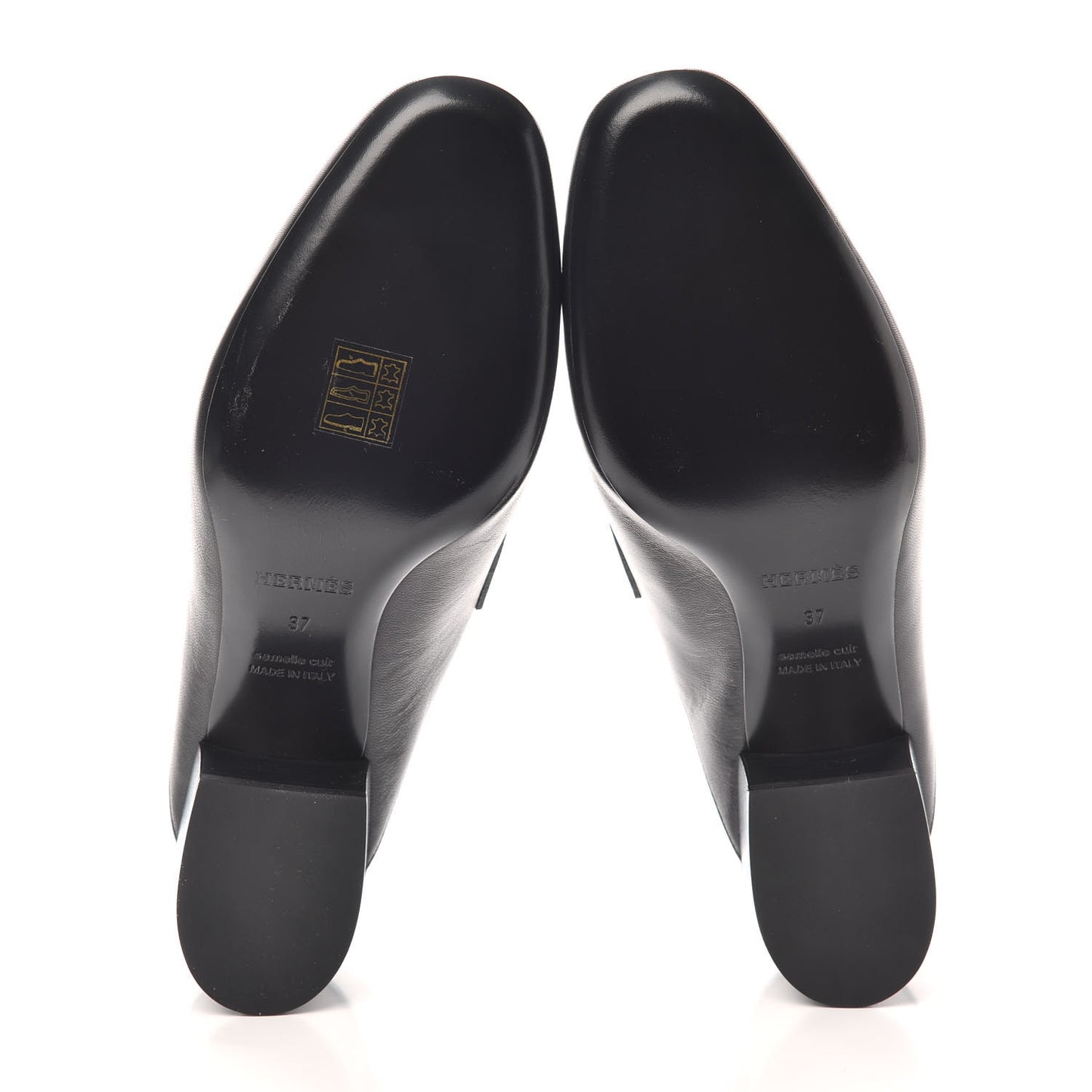 Goatskin Trocadero Mule 37 Black