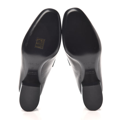 Hermes Goatskin Trocadero Mule 37 Black 7 of 7