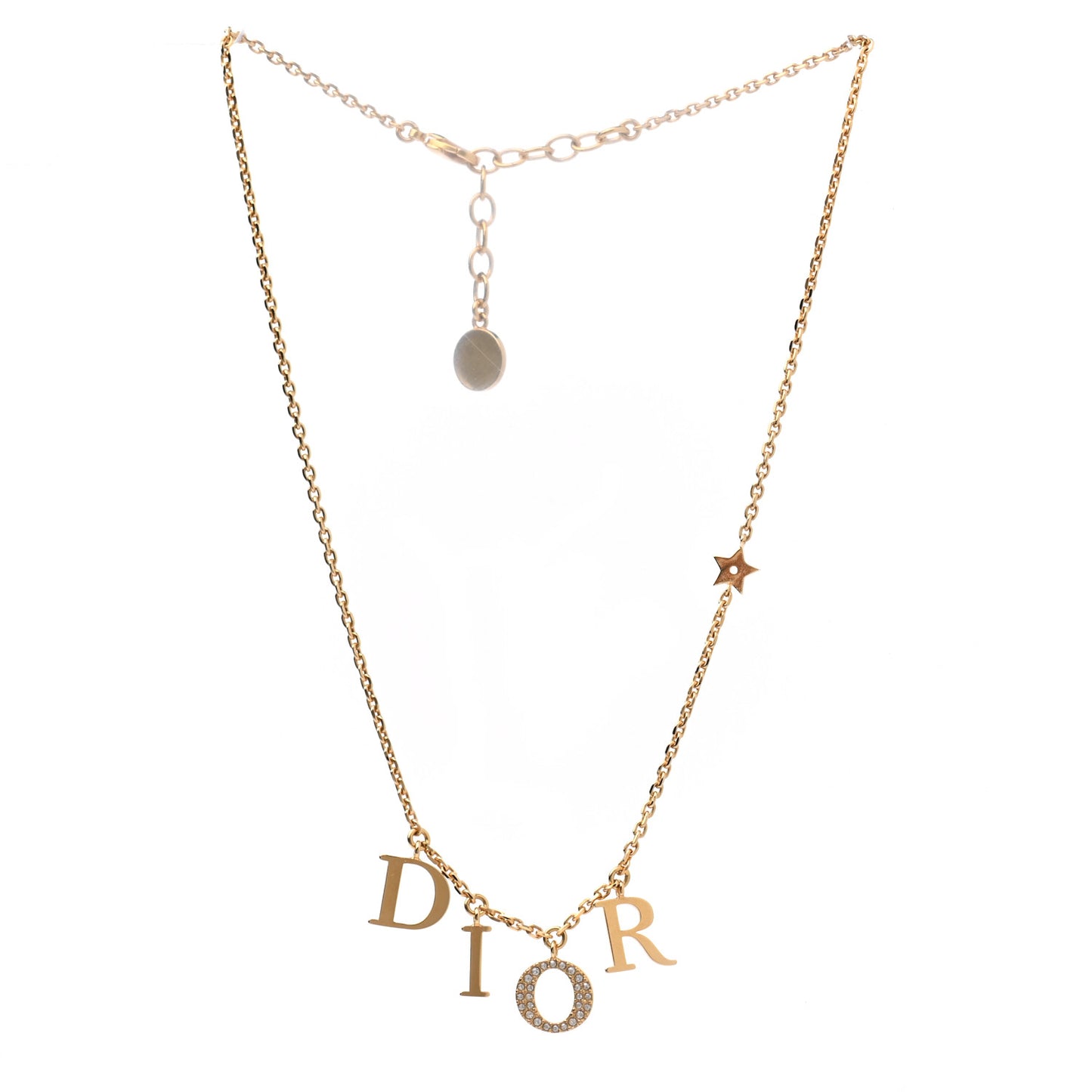 Crystal Dio(r)evolution Necklace Gold