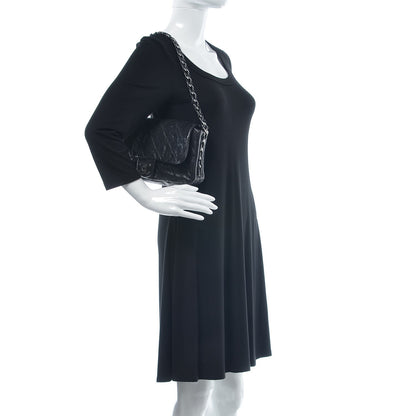 Chanel Glazed Caviar Quilted Modern Chain Flap Black 2 of 7