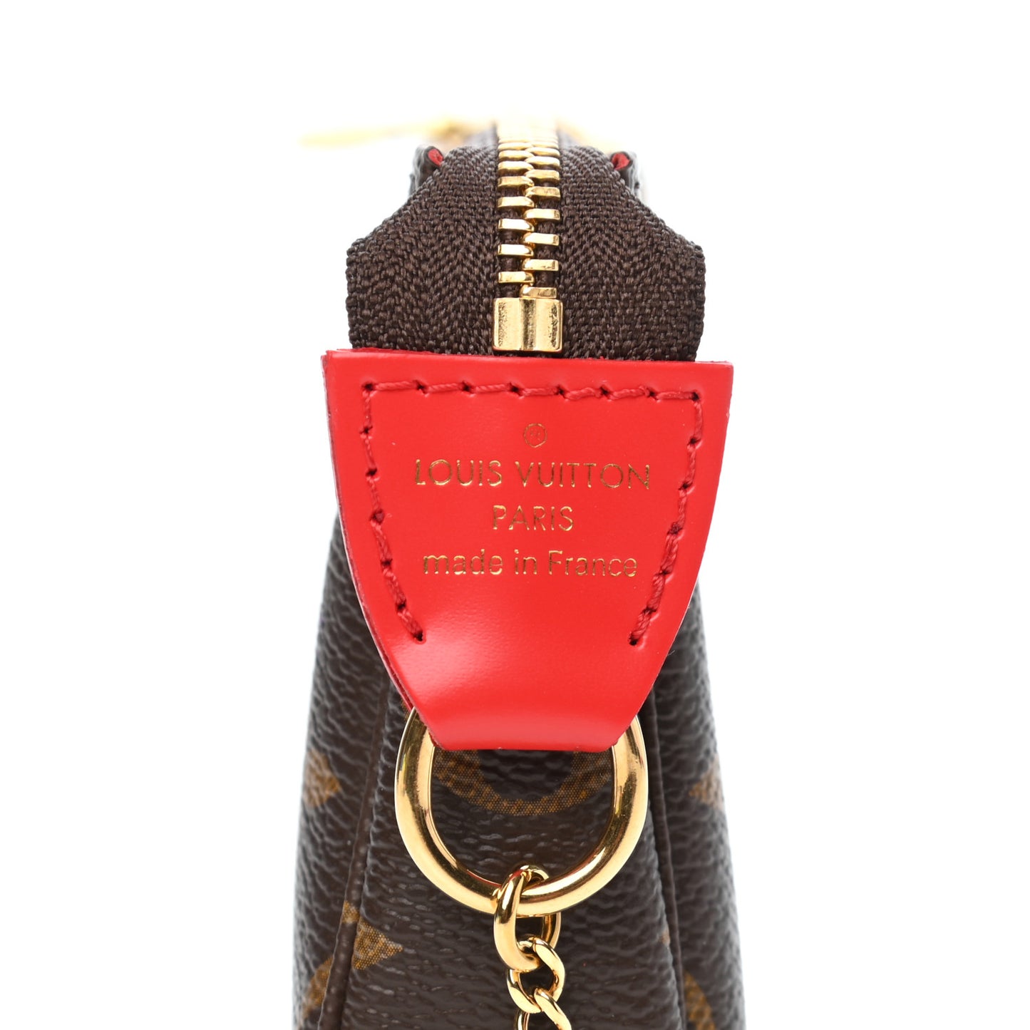Monogram 2020 Christmas Animation Bumper Cars Mini Pochette Accessories Coquelicot