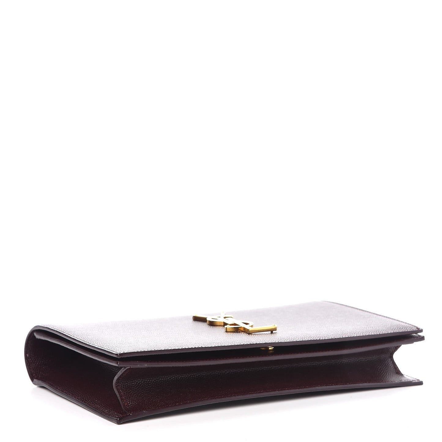 Grain De Poudre Classic Kate Monogram Clutch Amaranto