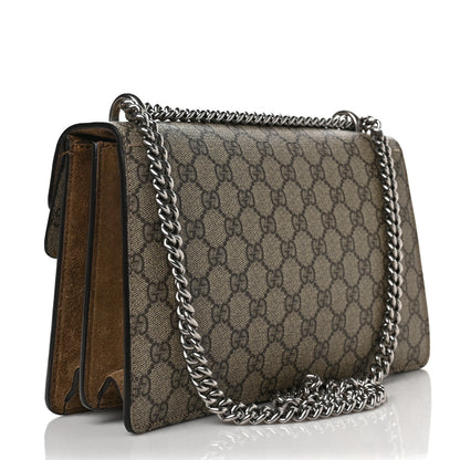 Gucci GG Supreme Monogram Small Dionysus Shoulder Bag Taupe 3 of 7