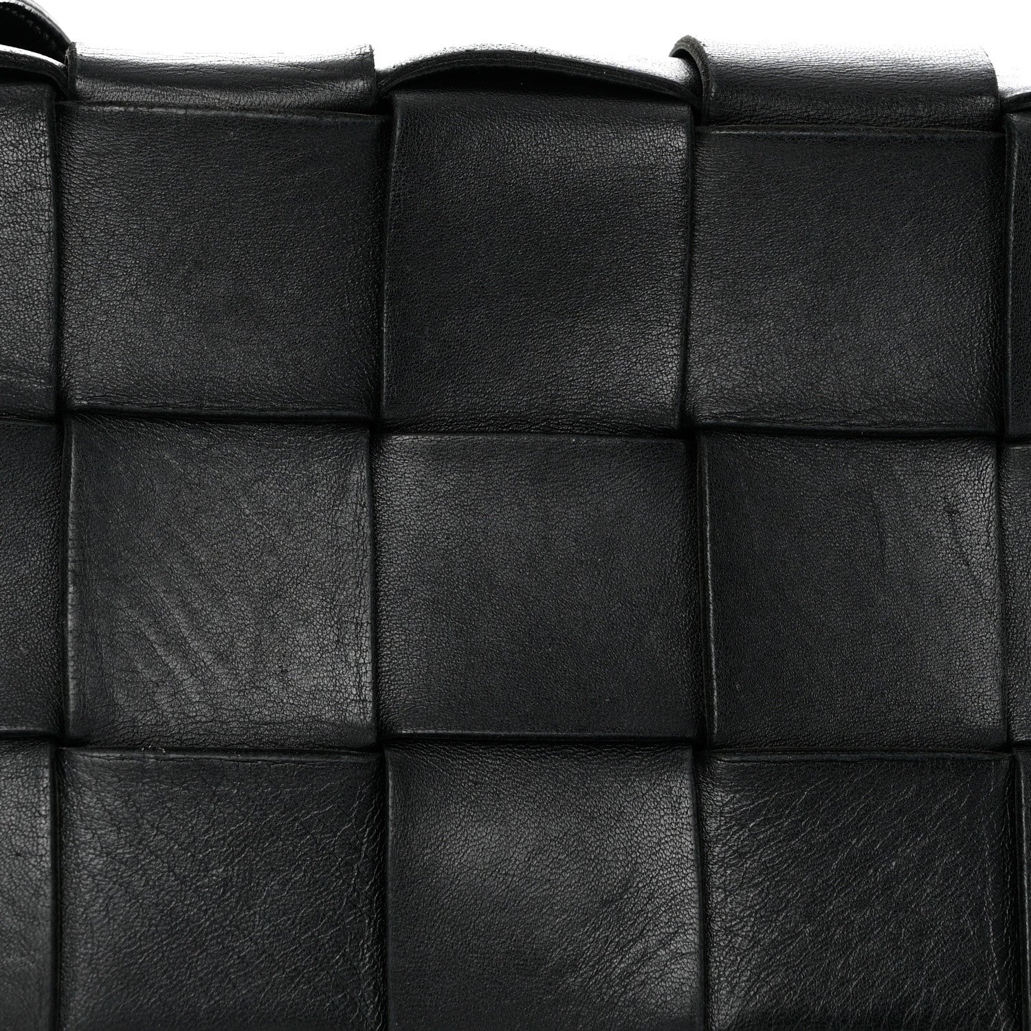 Bottega Veneta Nappa Maxi Intreccio Cassette Bag Black 8 of 11