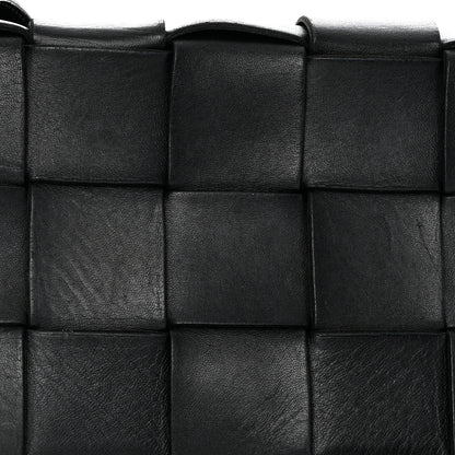 Bottega Veneta Nappa Maxi Intreccio Cassette Bag Black 8 of 11