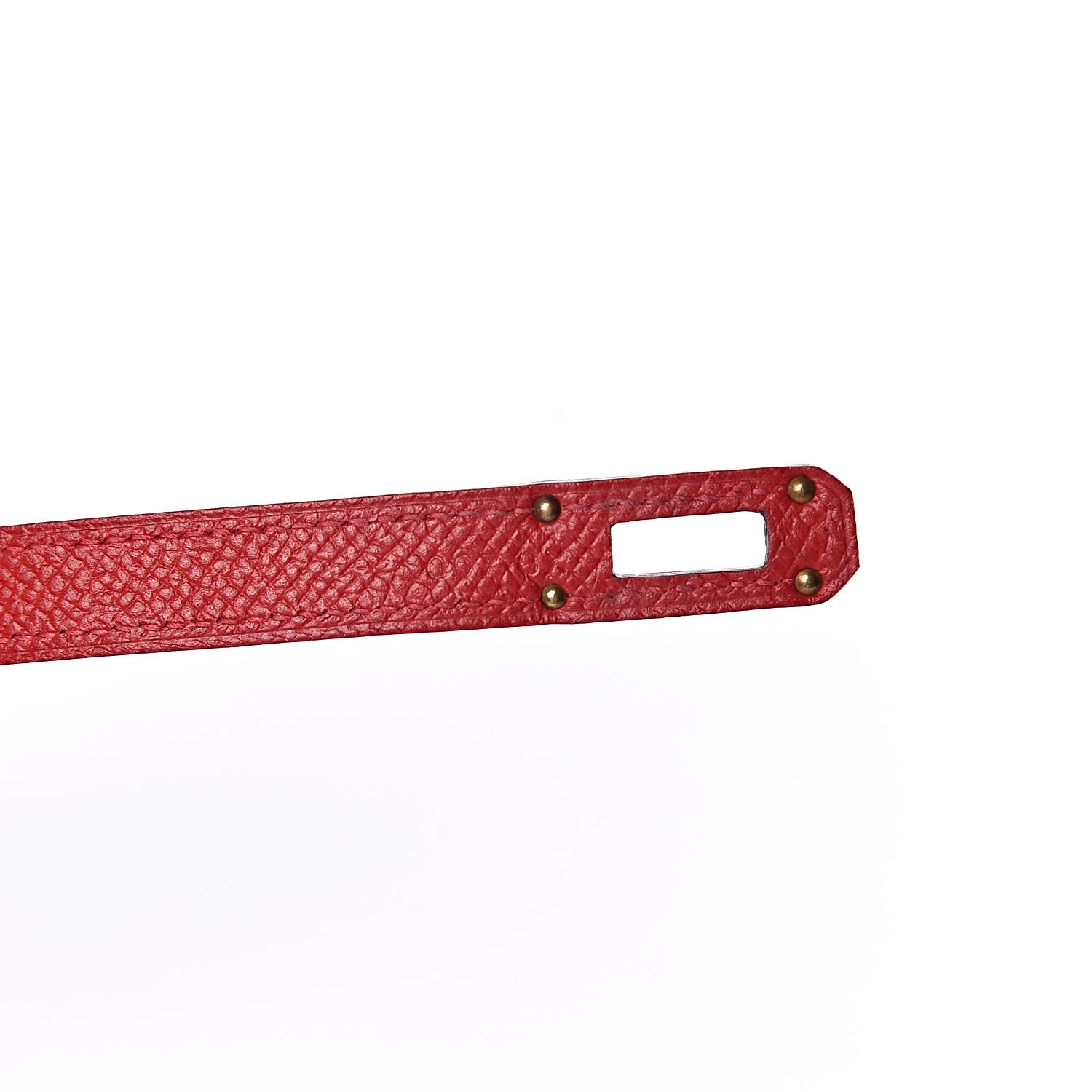 Hermes Epsom Kelly Longue Wallet Rouge Casaque 7 of 8