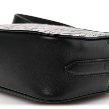Fendi Vitello Century F is Fendi Bi-Color FF 1974 Embossed Camera Case Maya Black 10 of 10