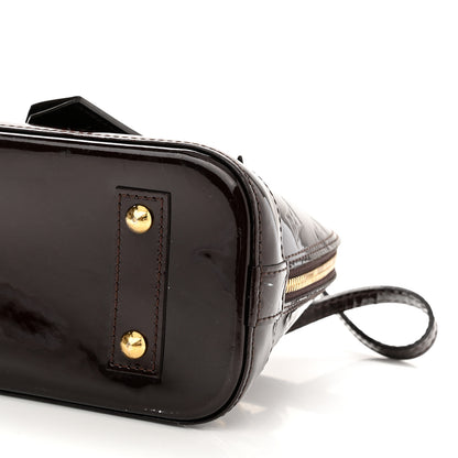 Louis Vuitton Vernis Alma BB Amarante 8 of 13
