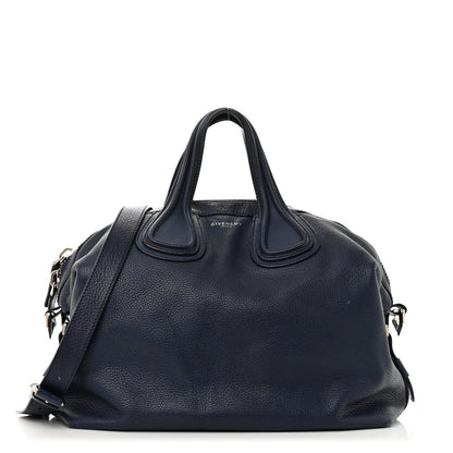 Givenchy Waxy Grained Calfskin Medium Nightingale Deep Blue 1 of 17
