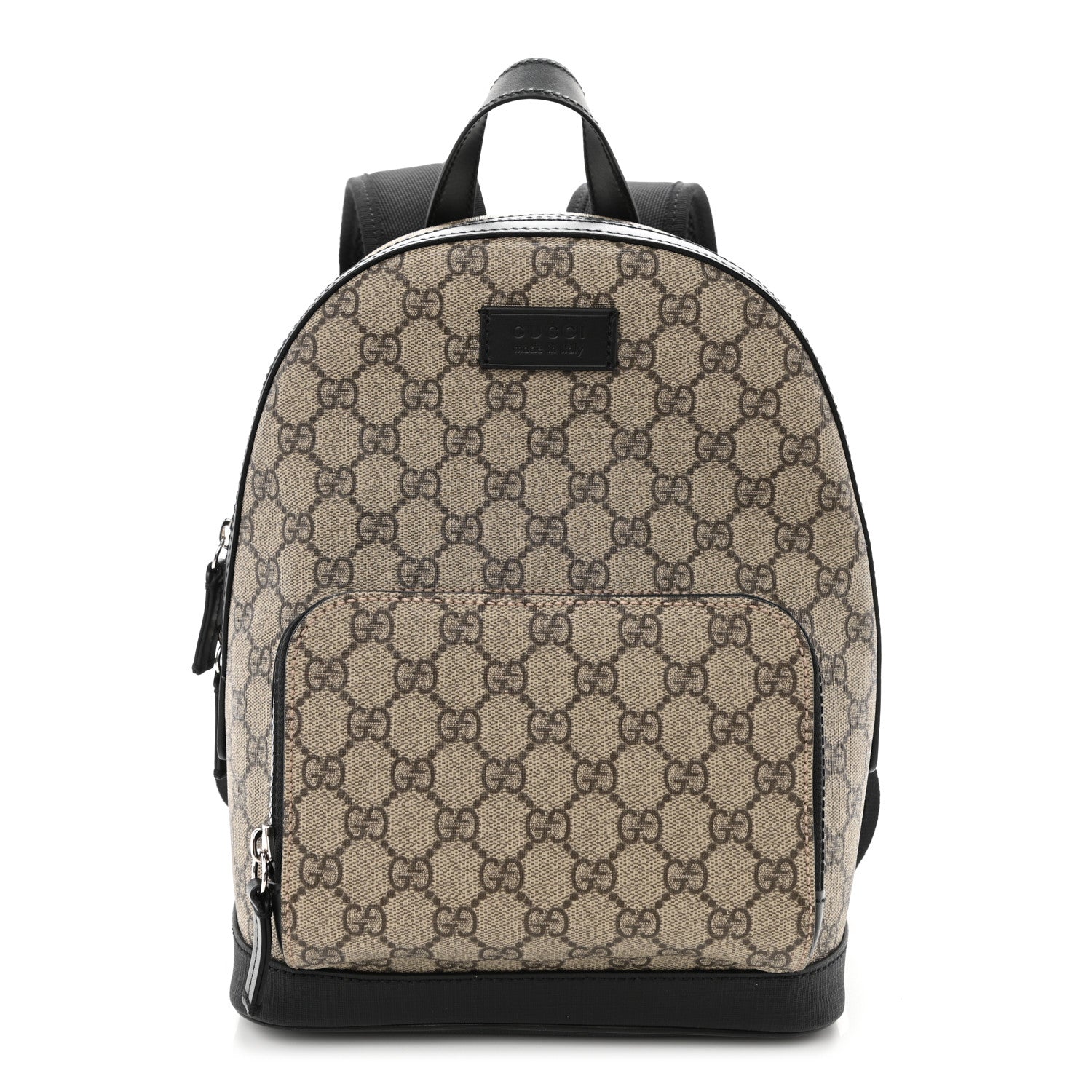 Gucci GG Supreme Monogram Small Eden Day Backpack Black 1 of 16