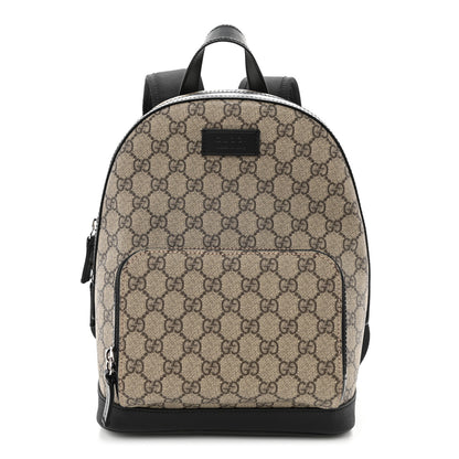 Gucci GG Supreme Monogram Small Eden Day Backpack Black 1 of 16
