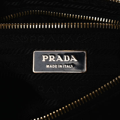 Prada Suede Box Shoulder Bag Black 11 of 15