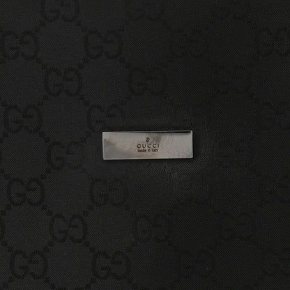 Gucci Nylon Monogram Executive Bag Black 11 of 11