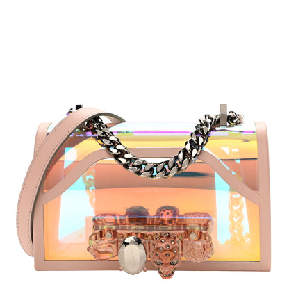 Alexander McQueen Iridescent PVC Calfskin Mini Knuckle Crossbody 1 of 10