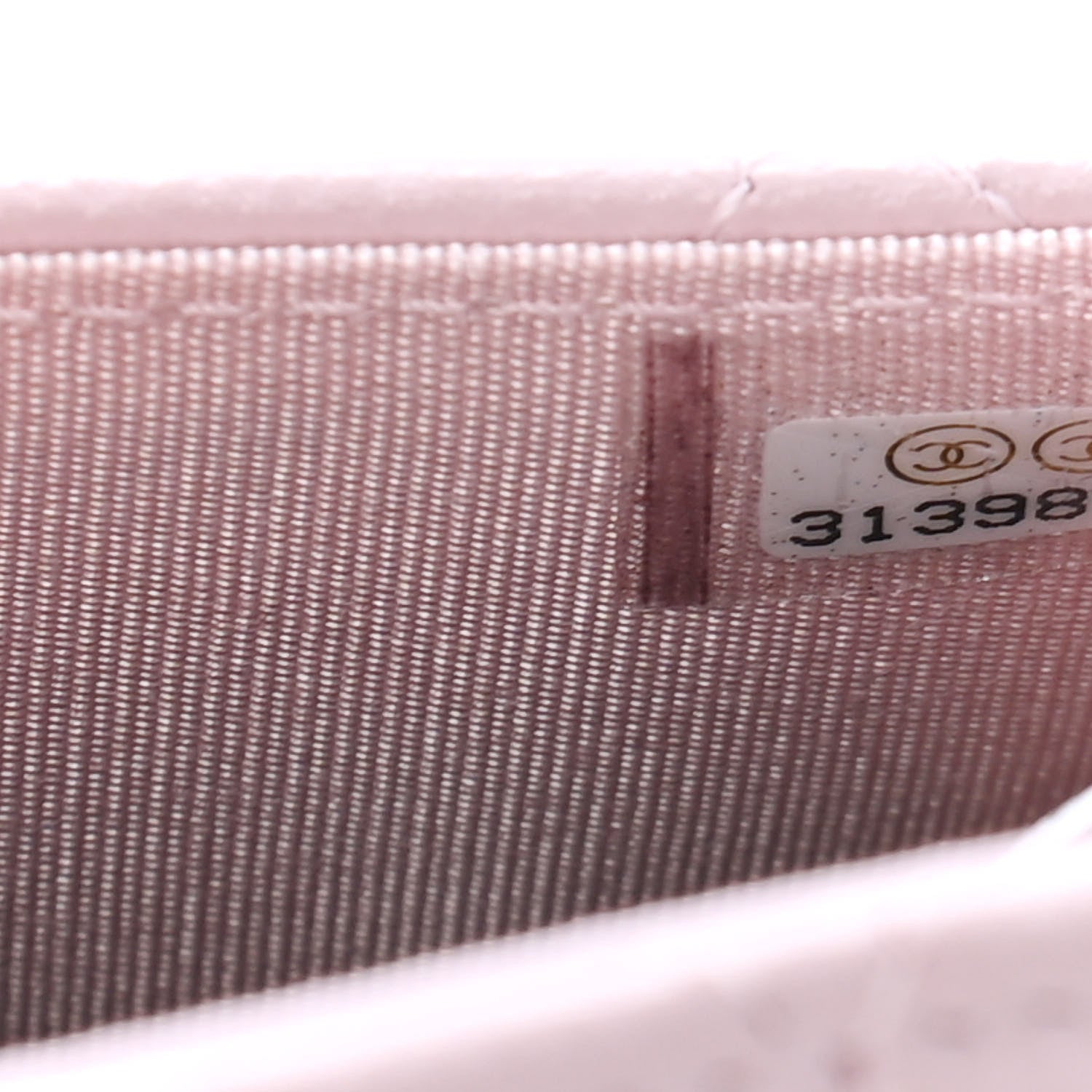 Chanel Caviar Quilted Coco Candy Card Holder On Chain Light Pink 8 of 10