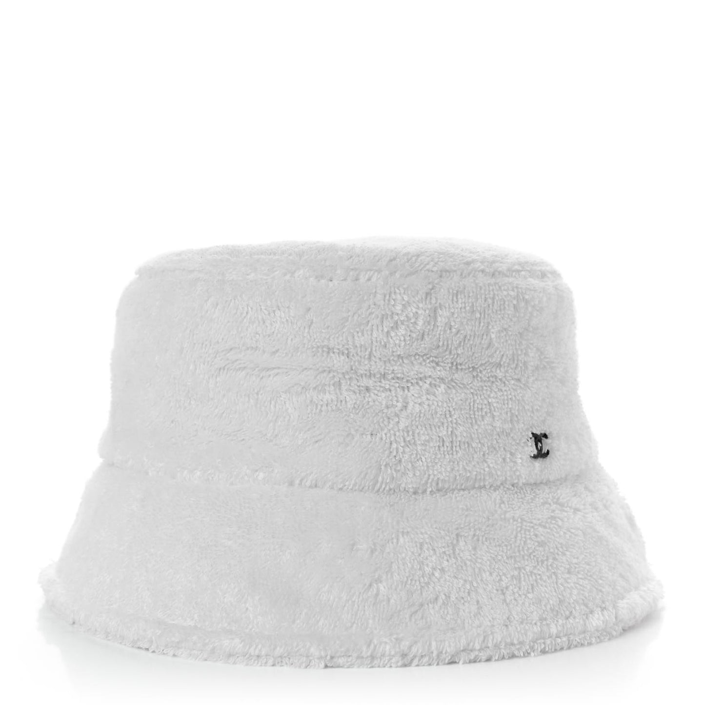 Terry Cloth CC Bucket Hat S White