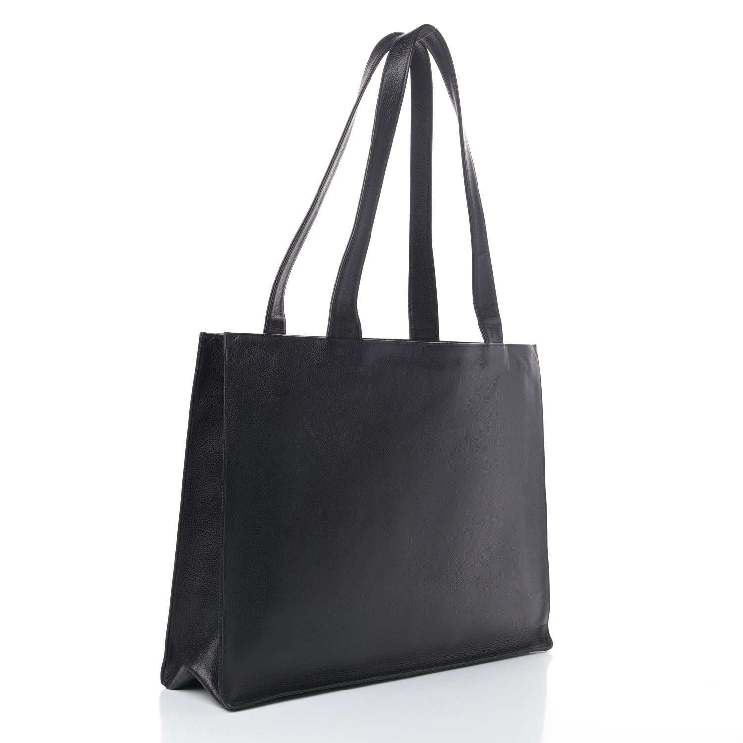 Chanel Caviar CC Tote Black 2 of 7