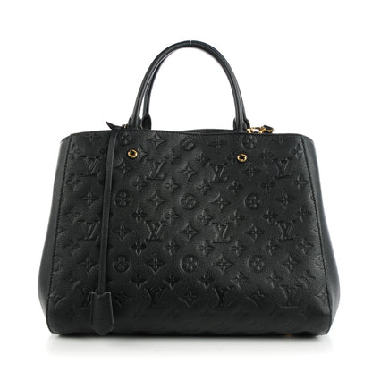 Louis Vuitton Empreinte Montaigne GM Black 1 of 8